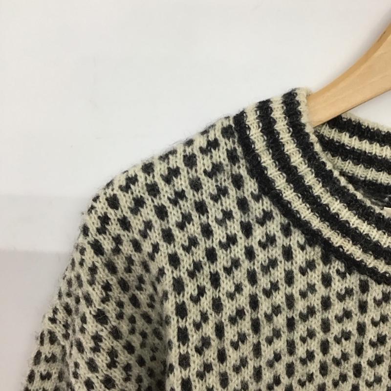 エルエルビーン L.L.Bean ニット、セーター 長袖 80s バーズアイ L  マルチカラー / マルチカラー /  メンズ USED 古着 中古 10145660