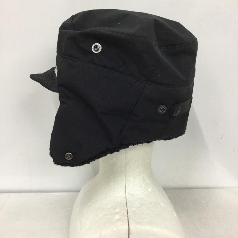 ザノースフェイス THE NORTH FACE 帽子 キャップ NN41518 ランバーキャップ 防寒キャップ ロゴ、文字 紺 / ネイビー /  メンズ USED 古着 中古 10130224