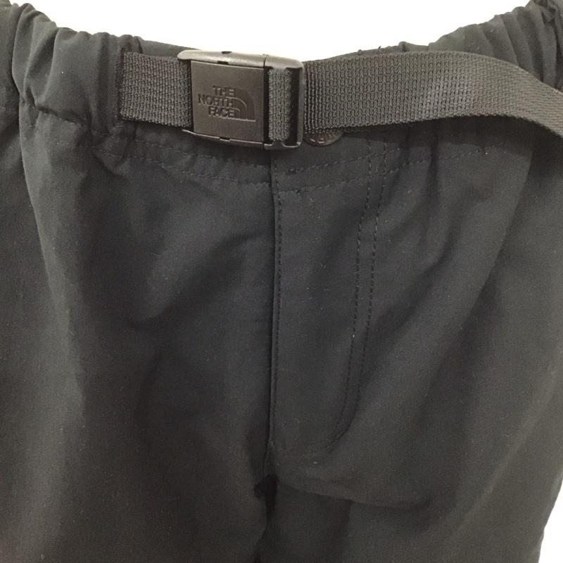 ザノースフェイス THE NORTH FACE パンツ ワークパンツ、ペインターパンツ ntw57054 TREKCONVERTIBLEPANT ワイドパンツ カジュアルパンツ M ロゴ、文字 黒 / ブラック /  レディース USED 古着 中古 10112812