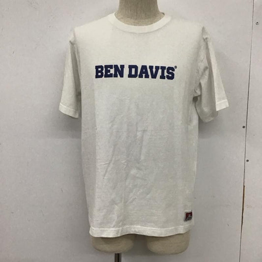 ベンデイビス BEN DAVIS Tシャツ 半袖 C-1580038 CollegeLogoS/STee プリントTシャツ 半袖カットソー L ロゴ、文字 白 / ホワイト /  メンズ USED 古着 中古 10110737