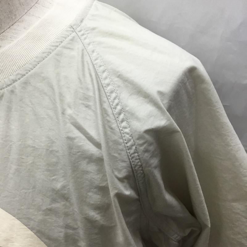 ザノースフェイス THE NORTH FACE カットソー 半袖 np2024n ナイロンカットソー 半袖カットソー S ロゴ、文字 ベージュ / ベージュ /  メンズ USED 古着 中古 10114898