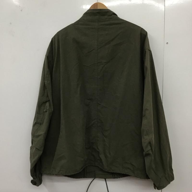 フリークスストア FREAK S STORE ジャケット、上着 ジャケット、ブレザー ジップアップジャケット ミリタリージャケット アウター L 無地 カーキ / カーキ /  メンズ USED 古着 中古 10129457