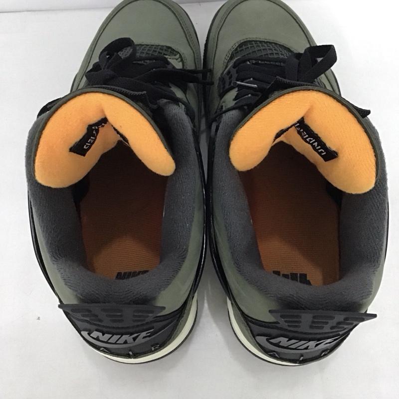 ナイキ NIKE スニーカー スニーカー IB1519-200 UNDEFEATED AIR JORDAN 4 RETRO OG SP 28cm 箱有 28.0cm ロゴ、文字 黒 / ブラック / X カーキ / カーキ /  メンズ USED 古着 中古 10141045
