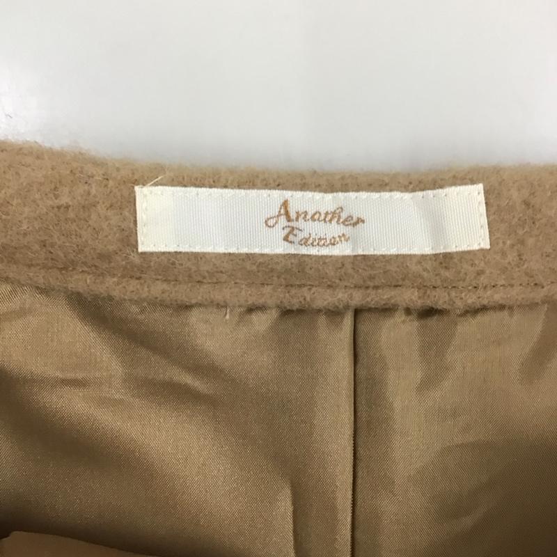 アナザーエディション Another Edition スカート ミニスカート 5624-299-0427 台形スカート タック入り M 無地 ベージュ / ベージュ /  レディース USED 古着 中古 10115409