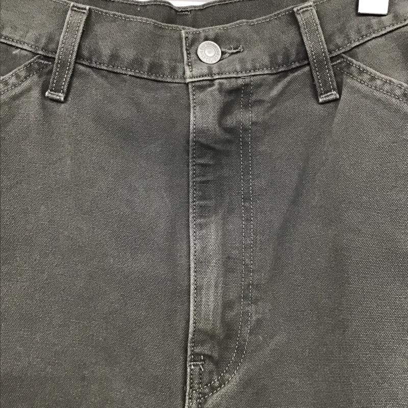 リーバイス Levi s パンツ ショートパンツ ハーフパンツ ショートパンツ デニムパンツ 36インチ 無地 カーキ / カーキ /  メンズ USED 古着 中古 10149287