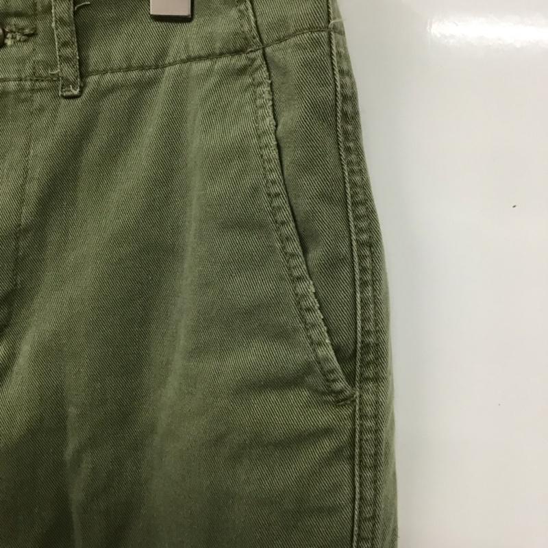 ラルフローレン RALPHLAUREN パンツ ワークパンツ、ペインターパンツ ワイドパンツ カジュアルパンツ ワークパンツ 4 無地 カーキ / カーキ /  レディース USED 古着 中古 10128947