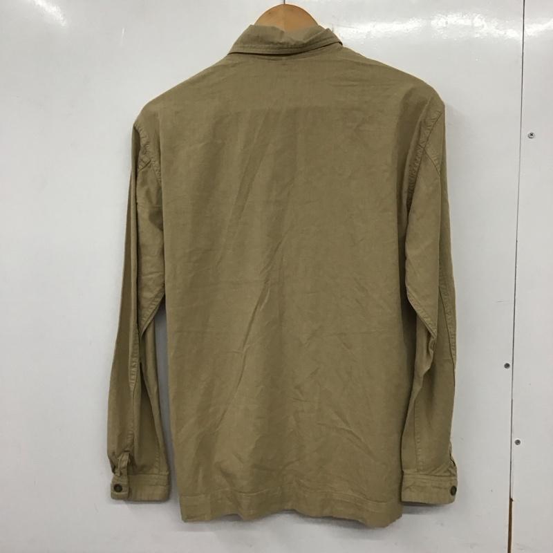 フォーティーファイブアールピーエム 45RPM シャツ、ブラウス 長袖 1 無地 ベージュ / ベージュ /  メンズ USED 古着 中古 10134606