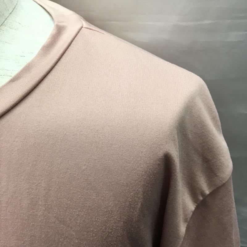 オークリー OAKLEY Tシャツ 半袖 半袖カットソー プリントTシャツ クルーネックカットソー L 無地 桃 / ピンク /  メンズ USED 古着 中古 10117102