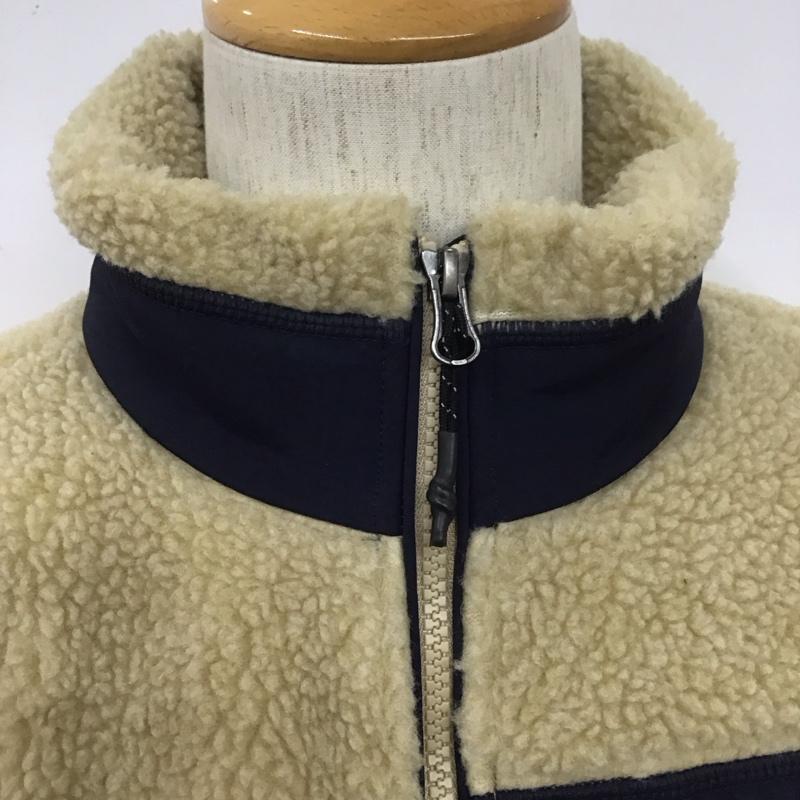 ザノースフェイス THE NORTH FACE ジャケット、上着 ジャンパー、ブルゾン NJ4FL71B シェルパフリース2EXジャケット ジップアップジャケット フリースジャケット XL ロゴ、文字 ベージュ / ベージュ /  メンズ USED 古着 中古 10107020