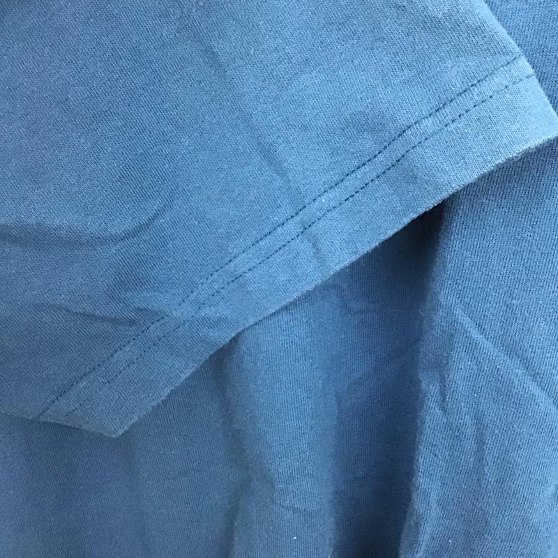 カーハート Carhartt Tシャツ 半袖 L 無地 青 / ブルー /  メンズ USED 古着 中古 10132033