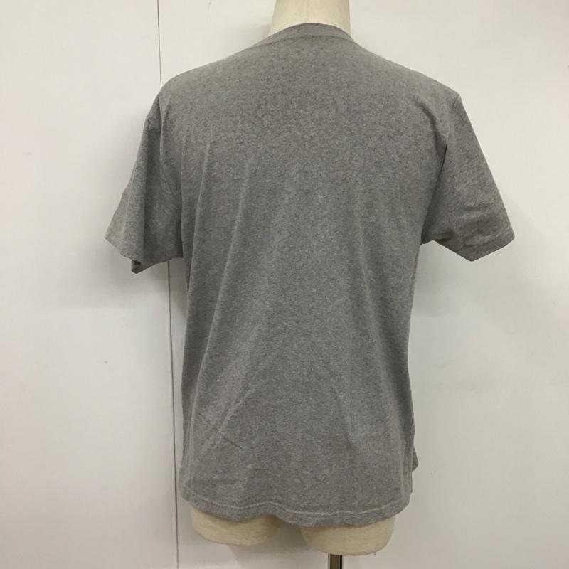 ロンハーマン カリフォルニア Ron Herman California Tシャツ 半袖 RHC 622090158-1322 Vネック 胸ポケット S 無地 灰 / グレー /  メンズ USED 古着 中古 10107545