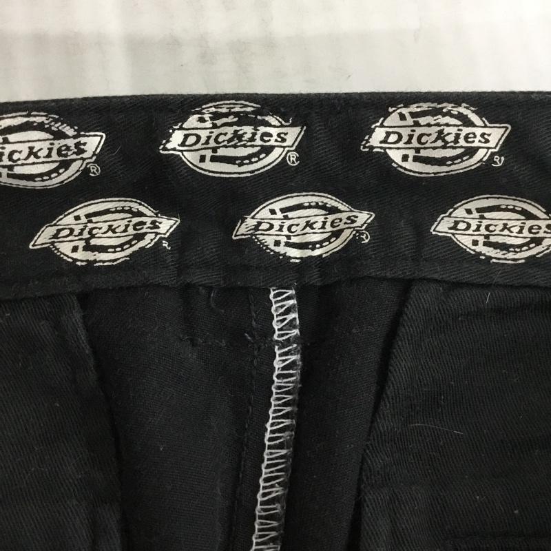 ディッキーズ Dickies パンツ ワークパンツ、ペインターパンツ ワークパンツ ワイドパンツ カジュアルパンツ 30インチ 無地 黒 / ブラック /  メンズ USED 古着 中古 10120095