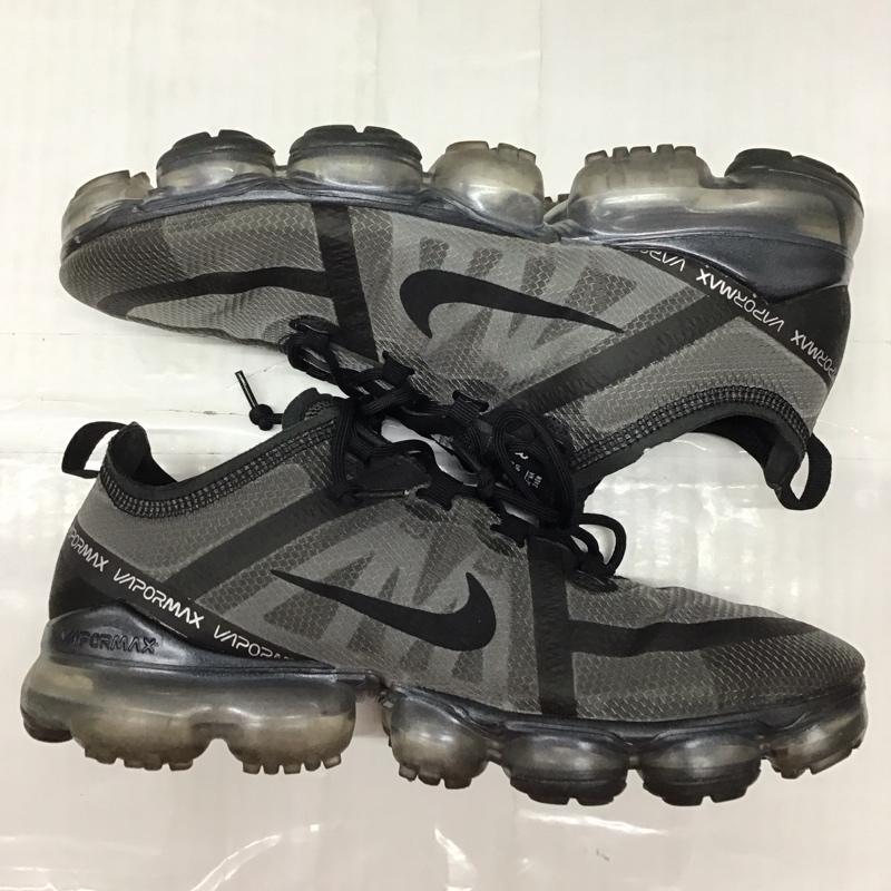 ナイキ NIKE スニーカー スニーカー AR6631 004 AIR VAPORMAX 2019 27.5cm 箱有 27.5cm ロゴ、文字 黒 / ブラック / X 灰 / グレー /  メンズ USED 古着 中古 10115438