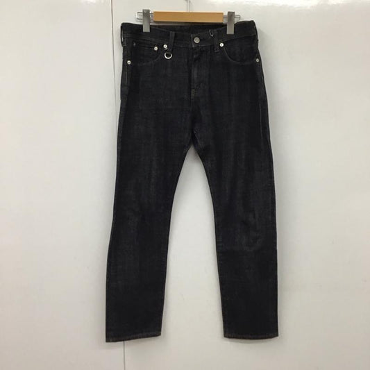 ユニフォームエクスペリメント uniform experiment パンツ デニム、ジーンズ デニムパンツ ワイドパンツ カジュアルパンツ 32インチ 無地 インディゴ / インディゴ /  メンズ USED 古着 中古 10130499