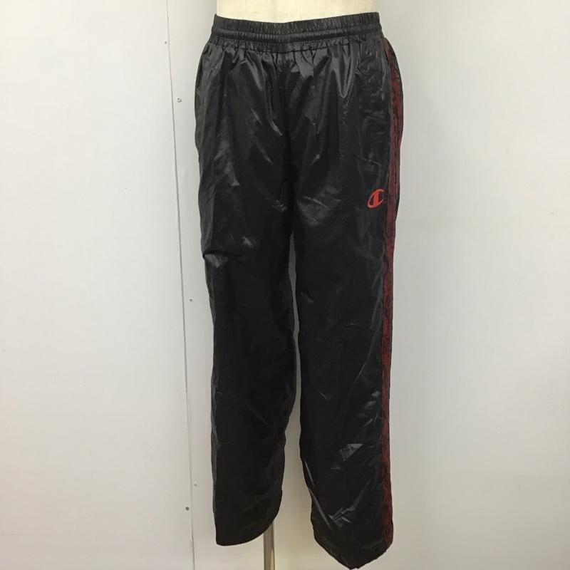 チャンピオン Champion セットアップ セットアップ cj1513 L ロゴ、文字 黒 / ブラック /  メンズ USED 古着 中古 10111994