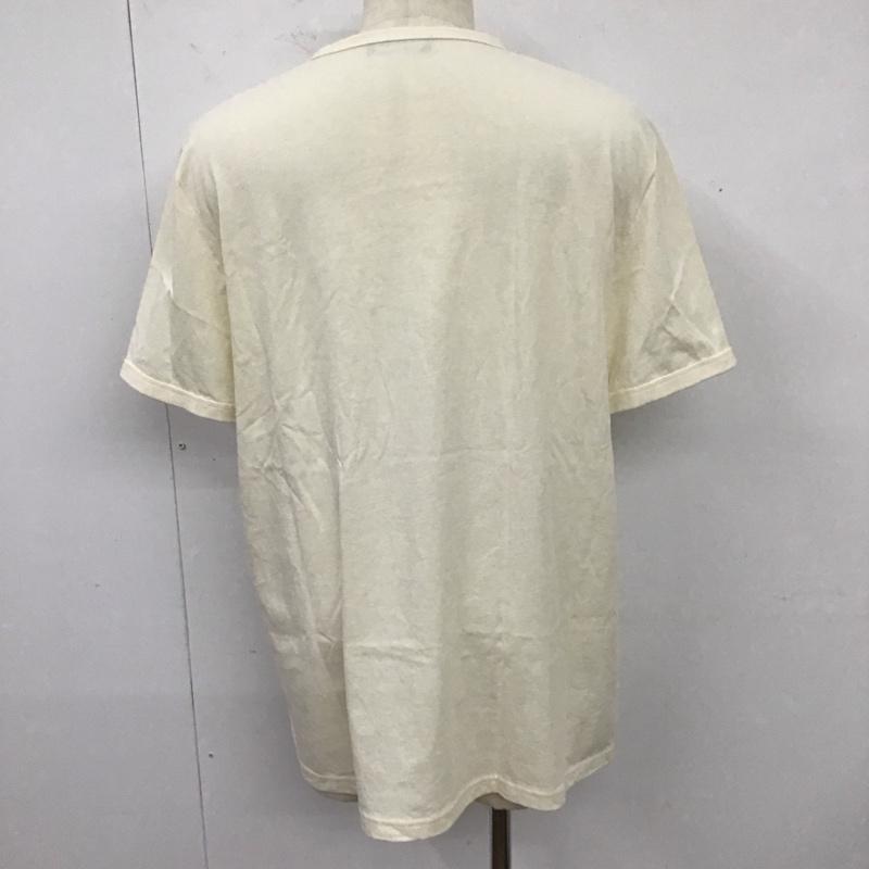 フレッドペリー FRED PERRY Tシャツ 半袖 M3519 Ringer クルーネック XL ワンポイント ベージュ / ベージュ /  メンズ USED 古着 中古 10119684