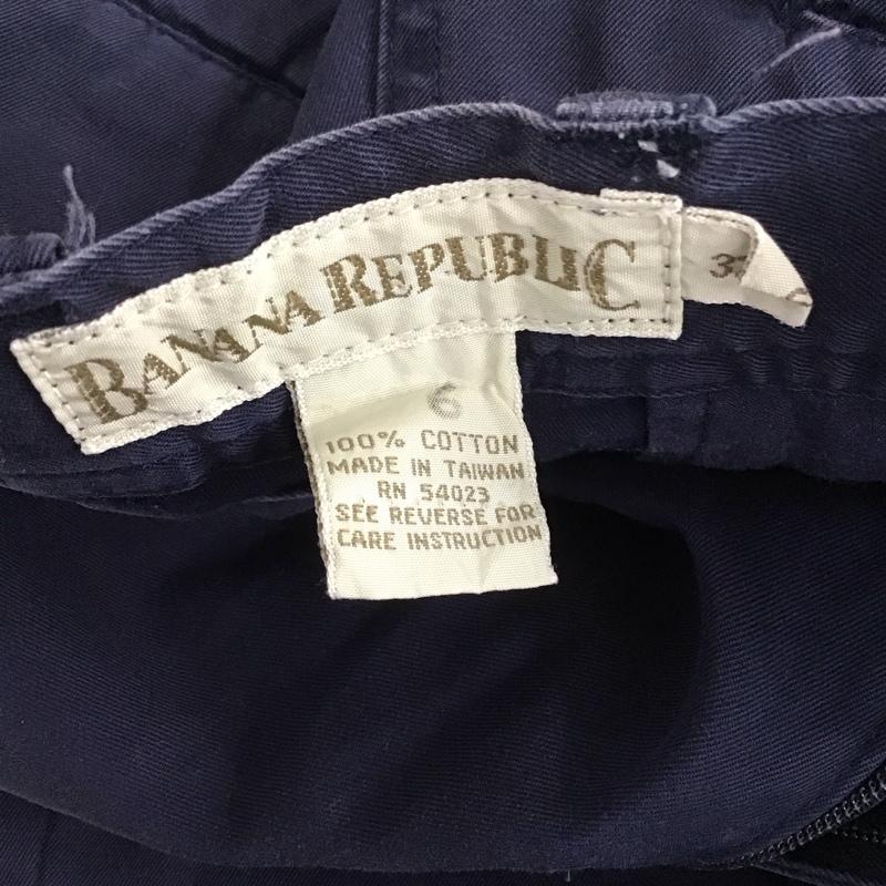 バナナリパブリック BANANA REPUBLIC パンツ ワークパンツ、ペインターパンツ ワイドパンツ カジュアルパンツ ワークパンツ 90s 32インチ 無地 紺 / ネイビー /  メンズ USED 古着 中古 10129053