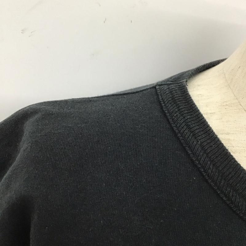 チャンピオン Champion Tシャツ 半袖 L 無地 黒 / ブラック /  メンズ USED 古着 中古 10107997