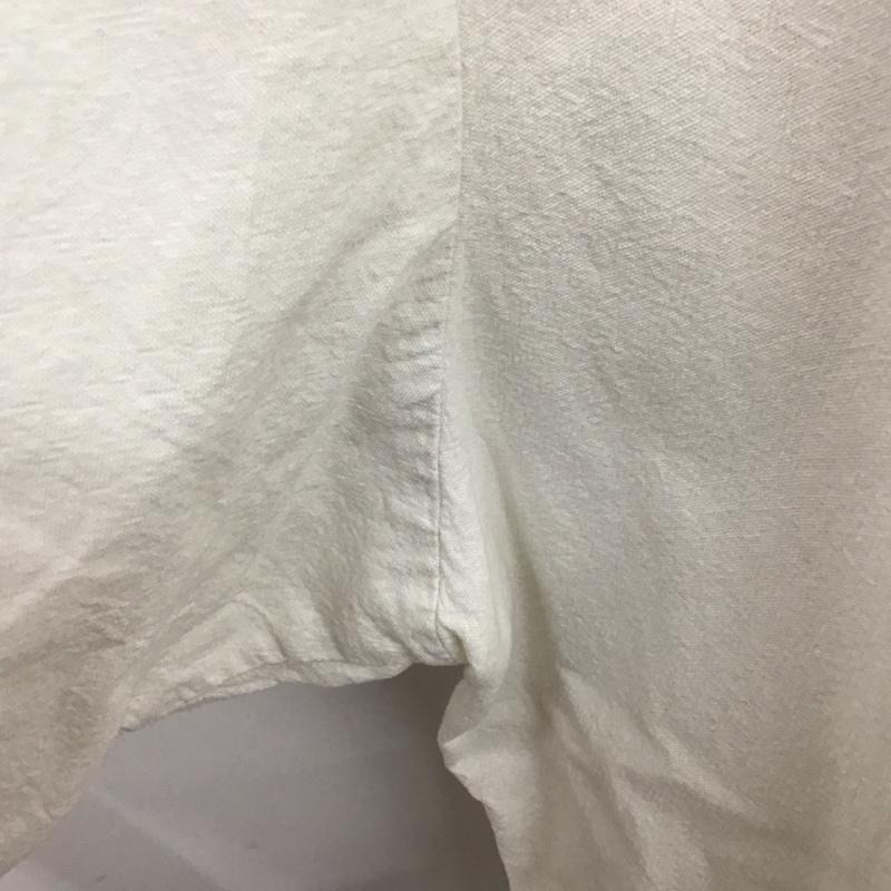 古着 USED シャツ、ブラウス 半袖 半袖シャツ カラーシャツ 半袖カットソー 古着 ヴィンテージ 無地 白 / ホワイト /  メンズ USED 古着 中古 10107024