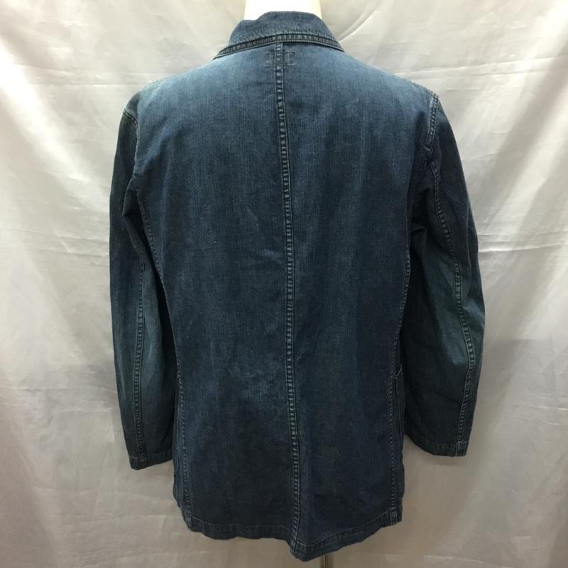 ポールスミス Paul Smith ジャケット、上着 ジャケット、ブレザー デニムジャケット カラージャケット 長袖ジャケット ブルゾン M 無地 インディゴ / インディゴ /  メンズ USED 古着 中古 10122229