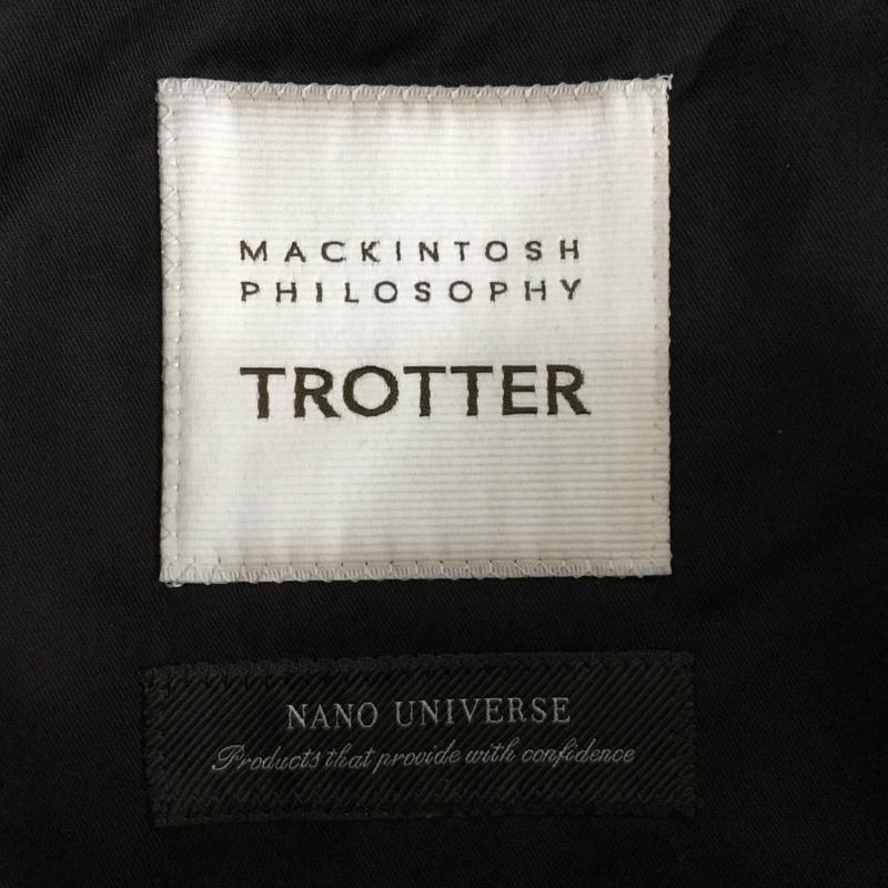 ナノユニバース nano・universe パンツ スラックス H1R97-490-29 スラックスパンツ カジュアルパンツ センタータックパンツ マッキントッシュフィロソフィー 50インチ 無地 紺 / ネイビー /  メンズ USED 古着 中古 10110057