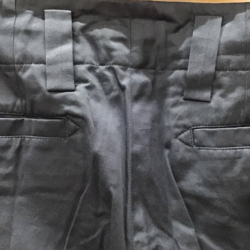 レリューム relume パンツ スラックス カジュアルパンツ ワークパンツ ワイドパンツ センタータックパンツ L 無地 紺 / ネイビー /  メンズ USED 古着 中古 10113899