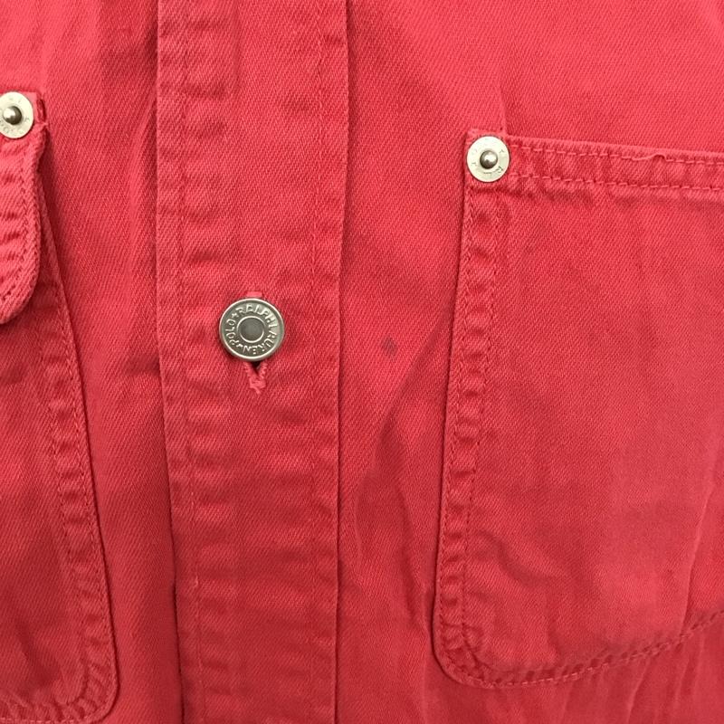 ラルフローレン RALPHLAUREN シャツ、ブラウス 長袖 80年代 9 刺繍 赤 / レッド /  メンズ USED 古着 中古 10111087
