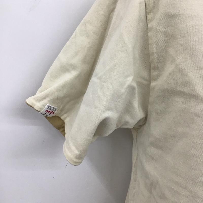 アベイシングエイプ A BATHING APE Tシャツ 半袖 半袖カットソー プリントTシャツ クルーネックカットソー 00s M プリント ベージュ / ベージュ /  メンズ USED 古着 中古 10127152