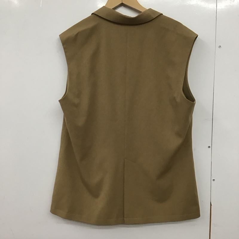 アズールバイマウジー AZUL BY MOUSSY ベスト ベスト 250hsm30-215c ソフトタッチルーズベスト FREE 無地 ベージュ / ベージュ /  レディース USED 古着 中古 10146682
