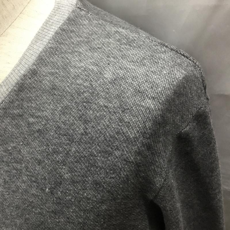 キツネティー Kitsune  Tee トレーナー 長袖 S プリント 灰 / グレー /  メンズ USED 古着 中古 10121823