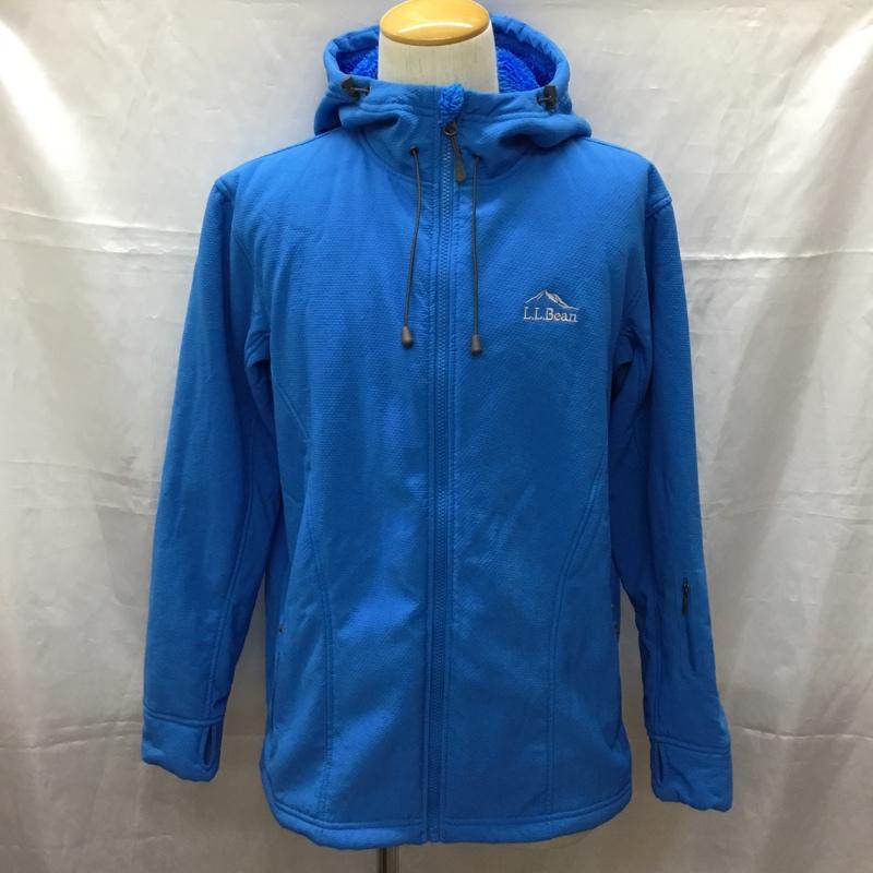 エルエルビーン L.L.Bean ジャケット、上着 ジャケット、ブレザー OLAJ7 マウンテンパーカー 裏フリース L ロゴ、文字 青 / ブルー /  メンズ USED 古着 中古 10112870