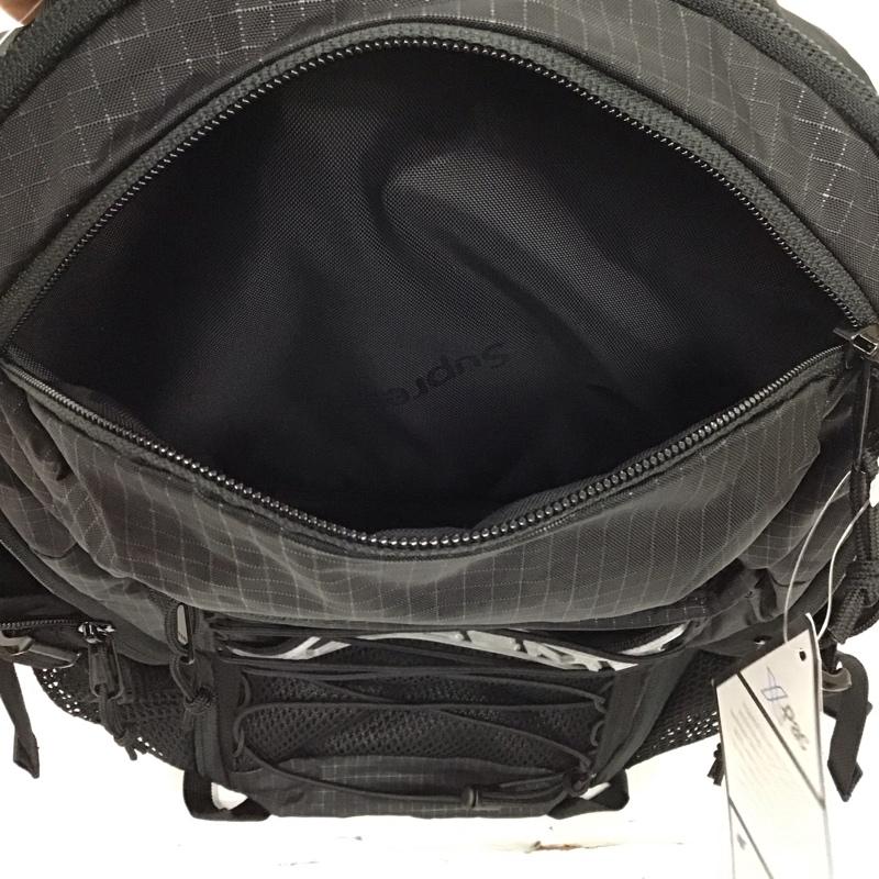 シュプリーム Supreme リュックサック、デイパック リュックサック、デイバッグ Backpack 2023FW タグ付き ロゴ、文字 黒 / ブラック /  メンズ USED 古着 中古 10115066