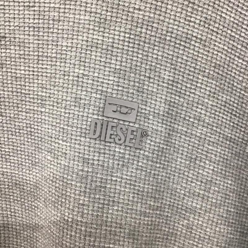 ディーゼル DIESEL Tシャツ 半袖 XL 無地 灰 / グレー /  メンズ USED 古着 中古 10128574