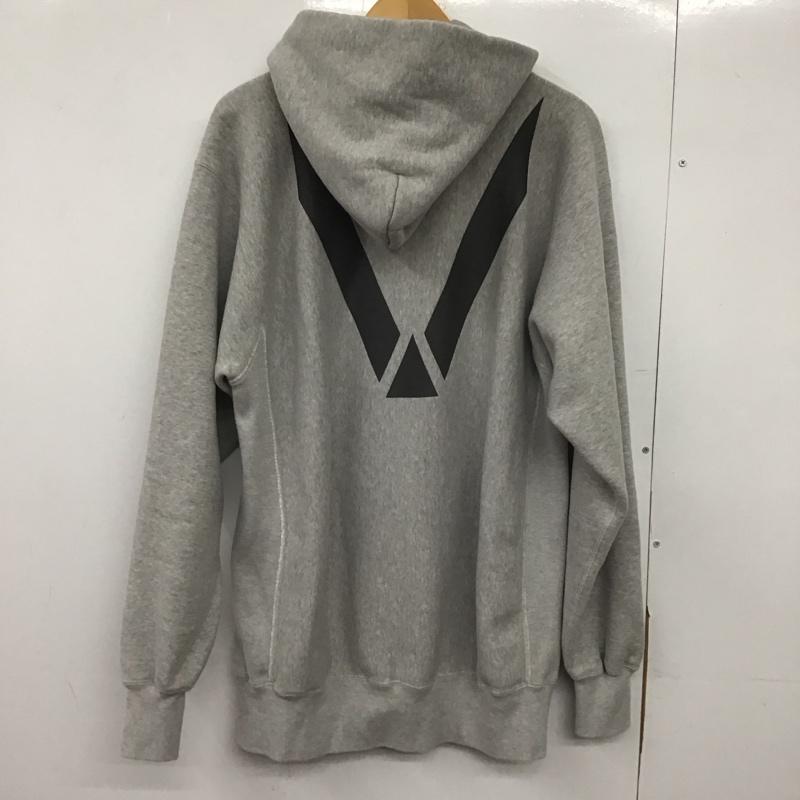 バズリクソンズ Buzz Rickson s パーカー 長袖 長袖パーカー プルオーバーパーカー スウェット XXL ロゴ、文字 灰 / グレー /  メンズ USED 古着 中古 10147800