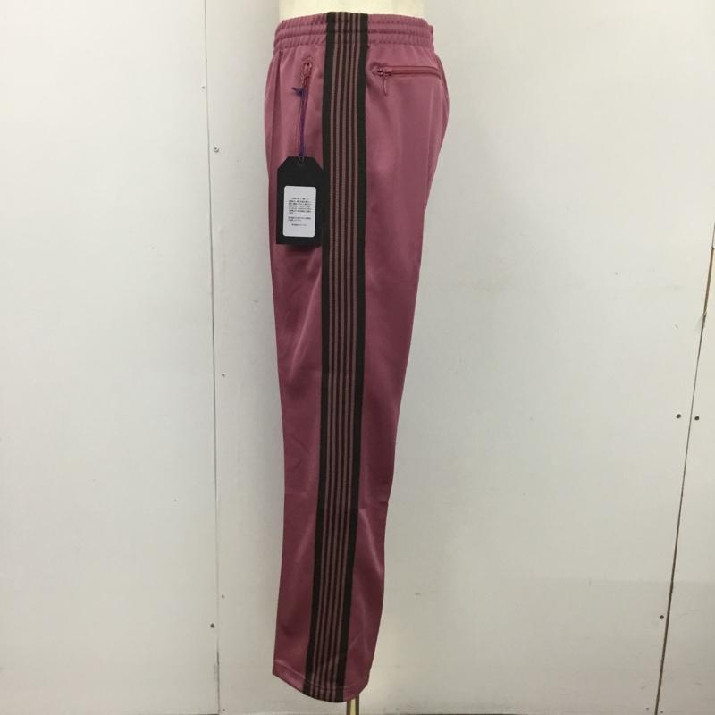 ニードルス Needles パンツ ワークパンツ、ペインターパンツ mr287 トラックパンツ ジャージ M ロゴ、文字 えんじ / ワインレッド /  メンズ USED 古着 中古 10120850