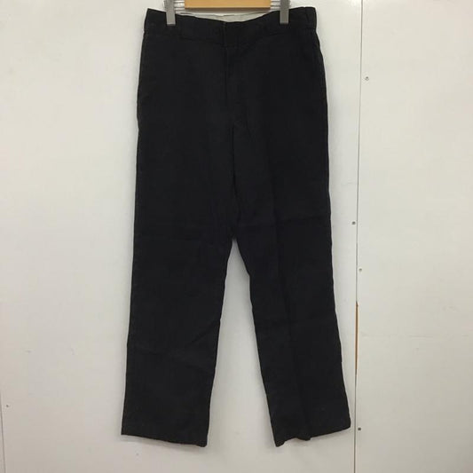 ディッキーズ Dickies パンツ ワークパンツ、ペインターパンツ ワイドパンツ カジュアルパンツ ワークパンツ 33インチ 無地 ダークグレー / ダークグレー /  メンズ USED 古着 中古 10147276