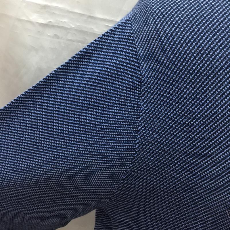 ブルックスブラザーズ BROOKS BROTHERS ニット、セーター 長袖 クルーネック コットン 綿 M  黒 / ブラック / X 青 / ブルー /  メンズ USED 古着 中古 10112879