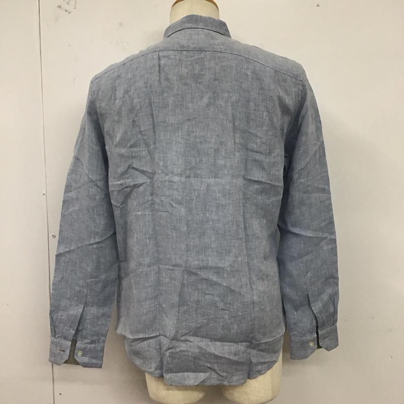 ポールスミス Paul Smith シャツ、ブラウス 長袖 長袖シャツ 無地シャツ カラーシャツ L 無地 水色 / ライトブルー /  メンズ USED 古着 中古 10125117