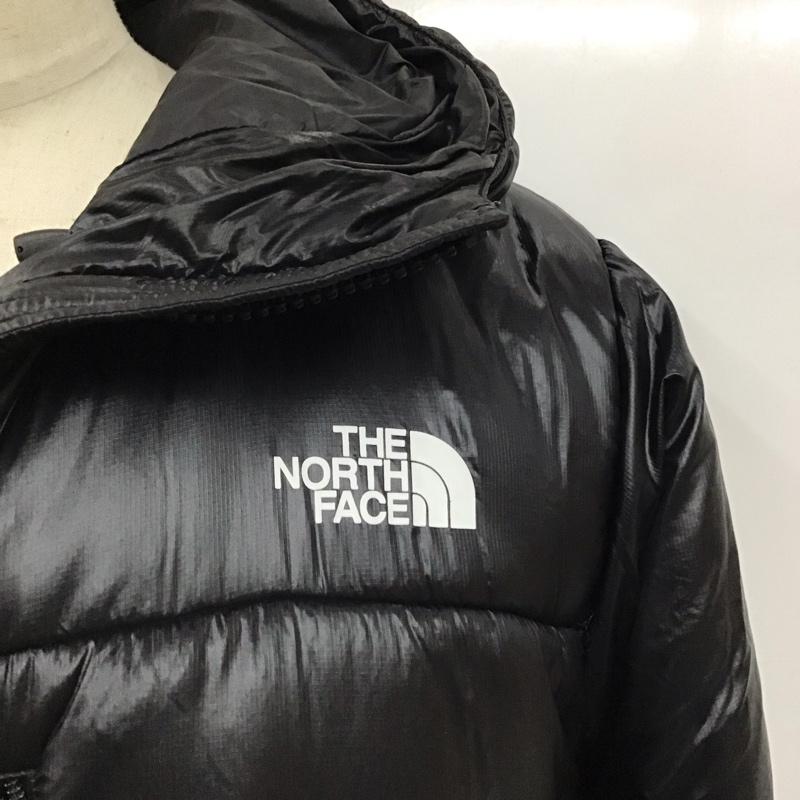 ザノースフェイス THE NORTH FACE ジャケット、上着 ジャンパー、ブルゾン ny81408z ダウンジャケット ジップアップジャケット アウター L ロゴ、文字 黒 / ブラック /  メンズ USED 古着 中古 10119152