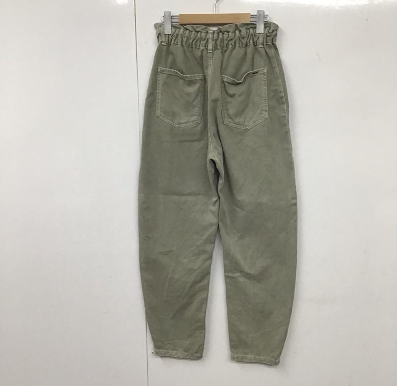 ザラ ZARA パンツ デニム、ジーンズ 5862/022/505 36 無地 カーキ / カーキ /  レディース USED 古着 中古 10131581