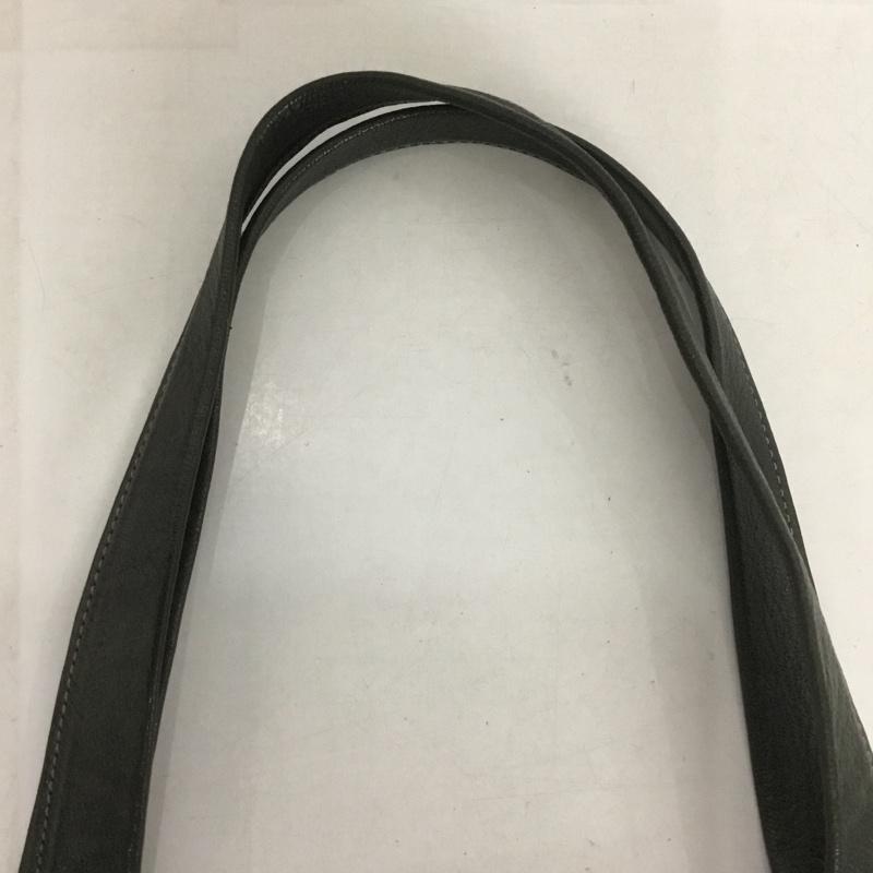 マーガレット・ハウエルアイデア MARGARET HOWELL idea トートバッグ トートバッグ レザー 無地 カーキ / カーキ /  レディース USED 古着 中古 10140436