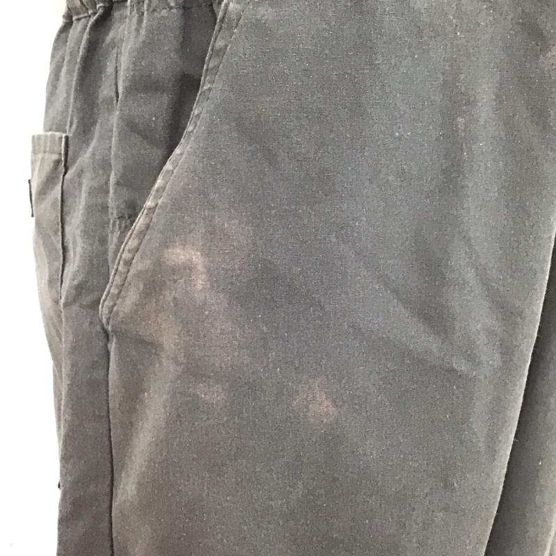 ディッキーズ Dickies サロペット・オーバーオール サロペット、オーバーオール 半袖オーバーオール つなぎ オールインワン カジュアルパンツ XL ロゴ、文字 黒 / ブラック /  メンズ USED 古着 中古 10107733