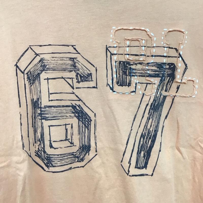 ポロジーンズ Polo Jeans Co. Tシャツ 半袖 RALPH LAUREN ナンバープリント L ロゴ、文字 橙 / オレンジ /  レディース USED 古着 中古 10133554