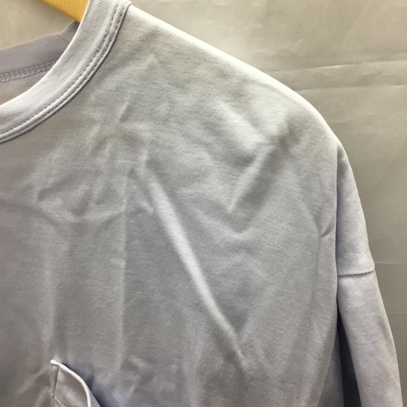 グローバルワーク GLOBAL WORK Tシャツ 半袖 GW232056AD 抗菌クリーンT L 無地 X 無地 紫 / パープル / X 紫 / パープル /  メンズ USED 古着 中古 10119333