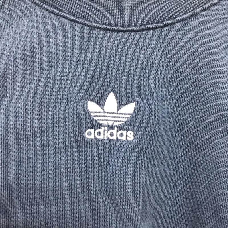 アディダス adidas トレーナー 長袖 hk7345 RekiveCrewSweatshirt 長袖トレーナー XS ロゴ、文字 紺 / ネイビー /  メンズ USED 古着 中古 10139178