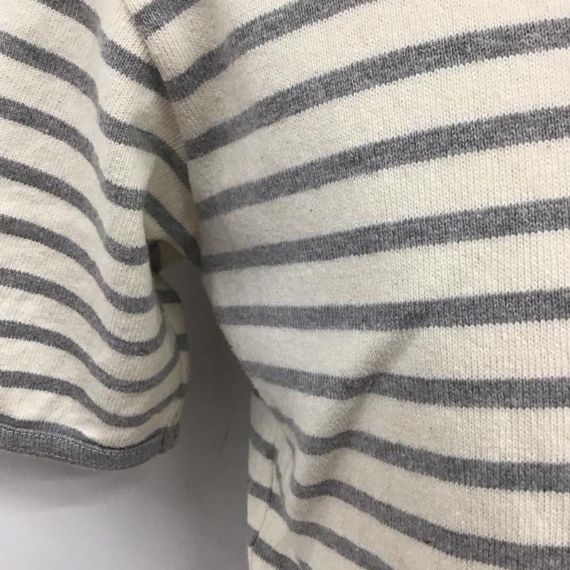 サディアスオニール THAD DEUS O NEIL カットソー 半袖 半袖カットソー プリントTシャツ クルーネックカットソー M ボーダー柄 マルチカラー / マルチカラー /  メンズ USED 古着 中古 10113133