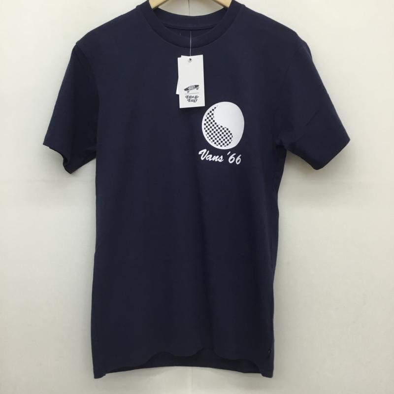 バンズボルト VANS VAULT Tシャツ 半袖 VANS VAULT　Free＆Easy S プリント 紺 / ネイビー /  メンズ USED 古着 中古 10112601
