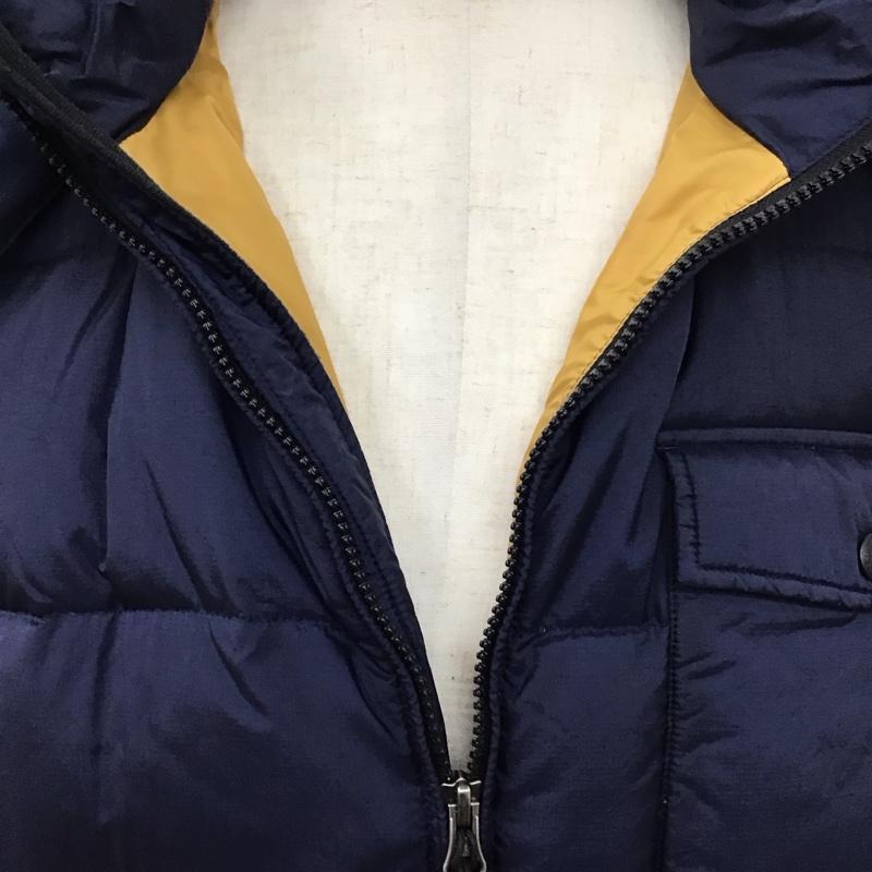 エディーバウアー Eddie Bauer ジャケット、上着 ダウンジャケット M 無地 紺 / ネイビー /  メンズ USED 古着 中古 10123507