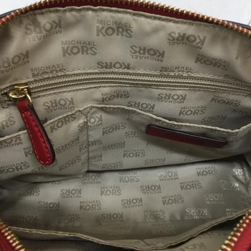 コースマイケルコース KORS MICHAEL KORS ハンドバッグ ハンドバッグ 無地 赤 / レッド /  レディース USED 古着 中古 10110479