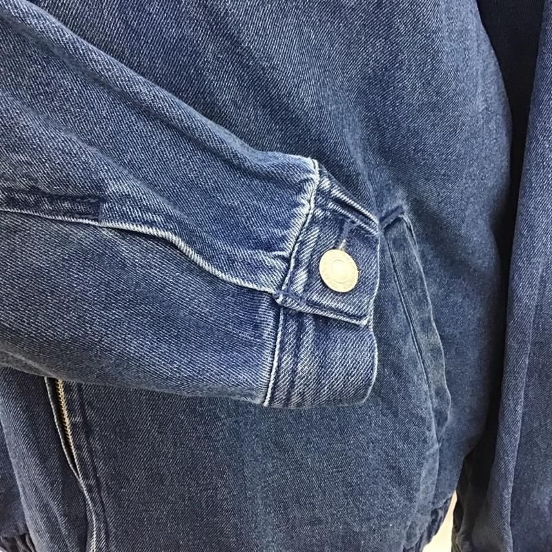 フリークスストア FREAK S STORE ジャケット、上着 ジャケット、ブレザー 23aw-016jk デニムジャケット ジップアップジャケット カラージャケット L 無地 インディゴ / インディゴ /  メンズ USED 古着 中古 10106715